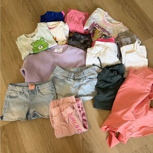 Zara Kids Assorted Shirts & Tops - Pink, Purple, White, Green